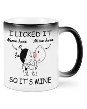 I Licked It So It's Mine Color Changing Mug front