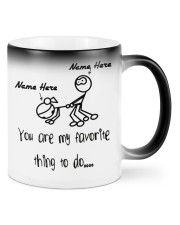 You Are My Favorite Thing To Do Color Changing Mug Color Changing Mug front