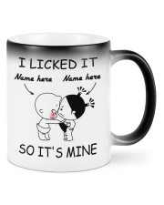 I Licked It So It's Mine 2 Color Changing Mug front