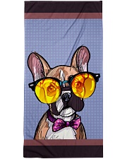 French Bulldog Bath Towel front