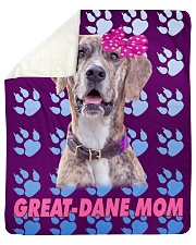 Great Dane Sherpa Fleece Blanket - 50" x 60" front