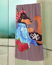 Doberman Bath Towel aos-bath-towels-30x60-lifestyle-front-09