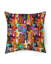 Greyhound Indoor Pillow - 16” x 16” back
