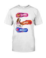 Basset Hound Classic T-Shirt front
