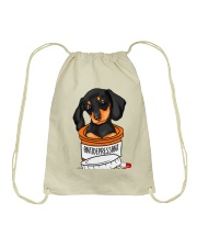 dachshund medicine Drawstring Bag tile