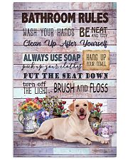 Labrador 16x24 Poster front