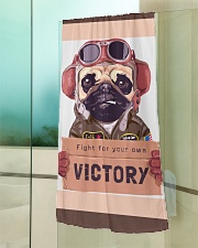 Pug Bath Towel aos-bath-towels-30x60-lifestyle-front-09