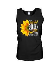 Golden Retriever Unisex Tank tile