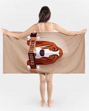 Basset Hound Bath Towel aos-bath-towels-30x60-lifestyle-front-10
