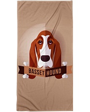 Basset Hound Bath Towel front