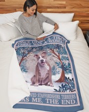 Staffordshire Large Sherpa Fleece Blanket - 60" x 80" aos-sherpa-fleece-blanket-60x80-lifestyle-front-06