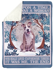 Staffordshire Large Sherpa Fleece Blanket - 60" x 80" front