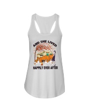 Jack russell Ladies Flowy Tank tile