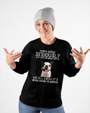 Boston Terrier Crewneck Sweatshirt apparel-crewneck-sweatshirt-lifestyle-front-35
