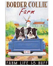 Border collie 16x24 Poster front