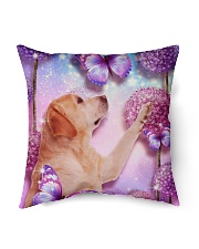 Labrador Indoor Pillow - 16” x 16” back