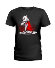 Pitbull Ladies T-Shirt tile