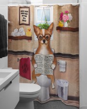 Chihuahua Shower Curtain aos-shower-curtains-71x74-lifestyle-front-04a