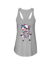 Jack Russell Ladies Flowy Tank tile