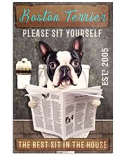 Boston Terrier 24x36 Poster front