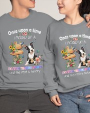 Boston Terrier Crewneck Sweatshirt apparel-crewneck-sweatshirt-lifestyle-front-65