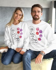 Labrador Crewneck Sweatshirt custom-crewneck-sweatshirt-lifestyle-front-152