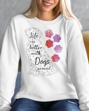 Labrador Crewneck Sweatshirt custom-crewneck-sweatshirt-lifestyle-front-154