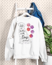 Labrador Crewneck Sweatshirt custom-crewneck-sweatshirt-lifestyle-front-159