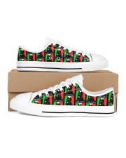 Cane Corso Women's Low Top White Shoes inside-left-outside-left