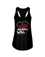 Jack Russell Ladies Flowy Tank tile