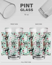 Poodle 16oz Pint Glass aos-16oz-pint-glass-lifestyle-front-20