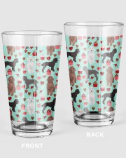 Poodle 16oz Pint Glass front