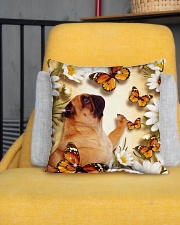 Pug Indoor Pillow - 16” x 16” aos-decorative-pillow-lifestyle-front-01