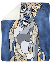 Pitbull Sherpa Fleece Blanket - 50" x 60" front