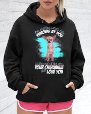 Chihuahua Hooded Sweatshirt custom-hoodie-sweatshirt-lifestyle-front-275