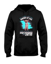Chihuahua Hooded Sweatshirt front