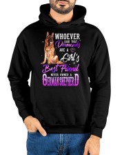 German Shepherd Hooded Sweatshirt custom-hoodie-sweatshirt-lifestyle-front-176