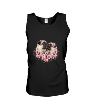 Pug Unisex Tank tile