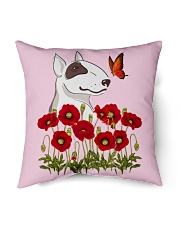 Bull Terrier Indoor Pillow - 16” x 16” front