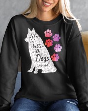 Husky Crewneck Sweatshirt custom-crewneck-sweatshirt-lifestyle-front-154