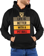 Pitbull Hooded Sweatshirt custom-hoodie-sweatshirt-lifestyle-front-179