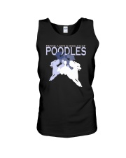 Poodle Unisex Tank tile