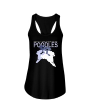 Poodle Ladies Flowy Tank tile