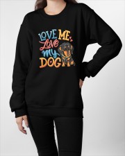 Dachshund D23 Crewneck Sweatshirt apparel-crewneck-sweatshirt-lifestyle-front-09