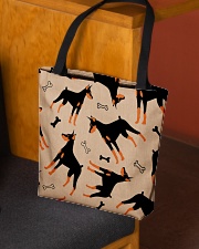 Doberman All-over Tote aos-all-over-tote-lifestyle-front-02