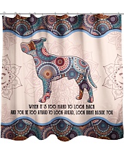 Pitbull Shower Curtain front
