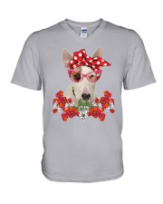 Bull Terrier X07 V-Neck T-Shirt tile