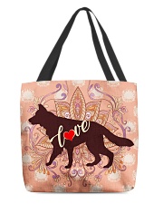 German Shepherd All-over Tote back