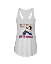 Boston Terrier Ladies Flowy Tank tile