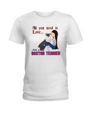 Boston Terrier Ladies T-Shirt tile